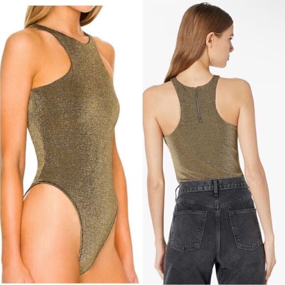 All Saints NWT Norma Bodysuit in Gold
Sparkle Size 10 - Picture 1 of 16